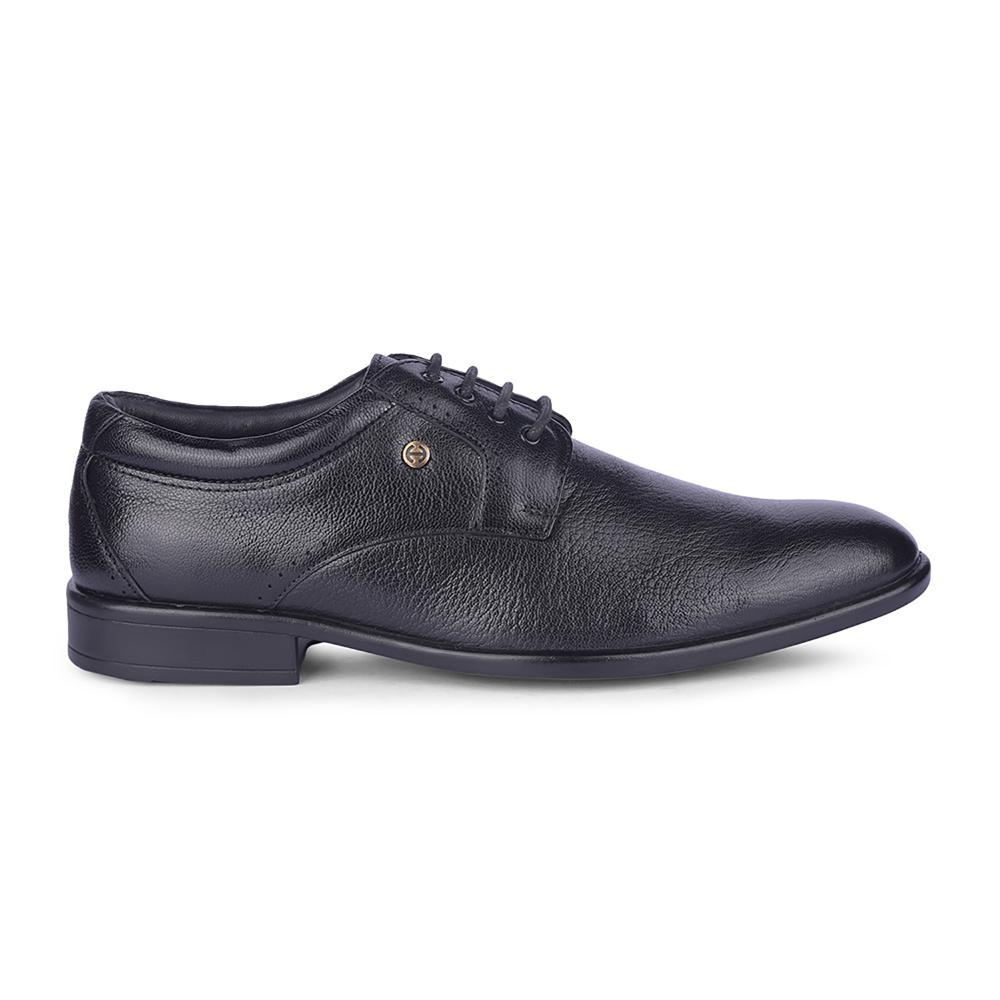 Healers By Liberty Mens UVI-22 Black Formal Lacing Shoes - Image 2