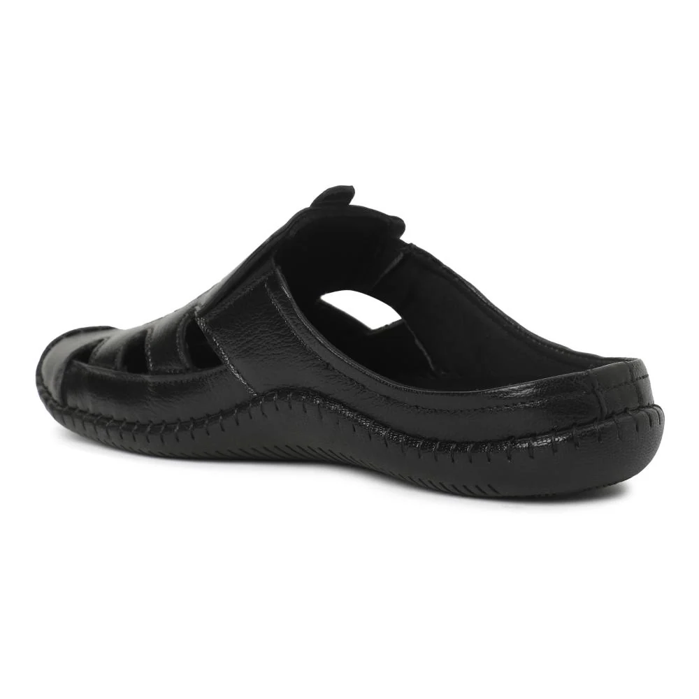 Healers By Liberty OSL-57 Casual Sandal For Mens (Black) - Image 3