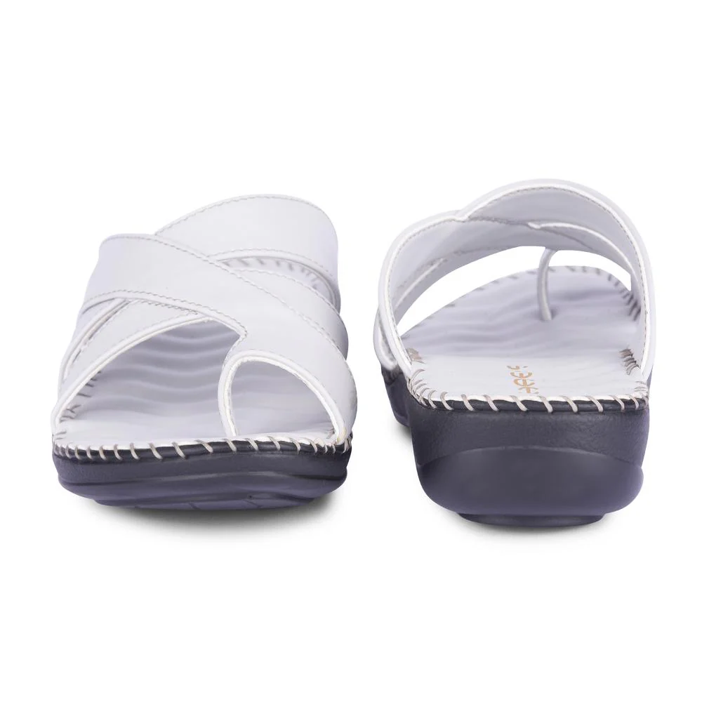 Healers Casual Grey Toe Ring Slippers For Women DELMA-1E By Liberty - Image 5