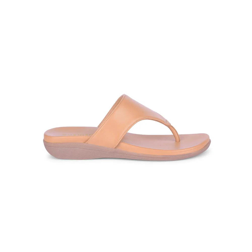 Healers Casual Beige Slipper For Women M18-1001 By Liberty - Image 2