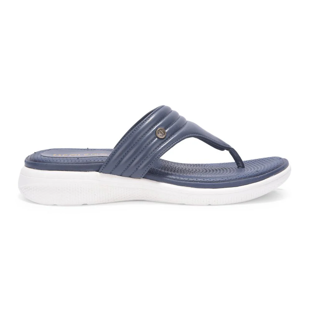 Healers By Liberty Women SFL-1 N.Blue Casual Slipper - Image 2