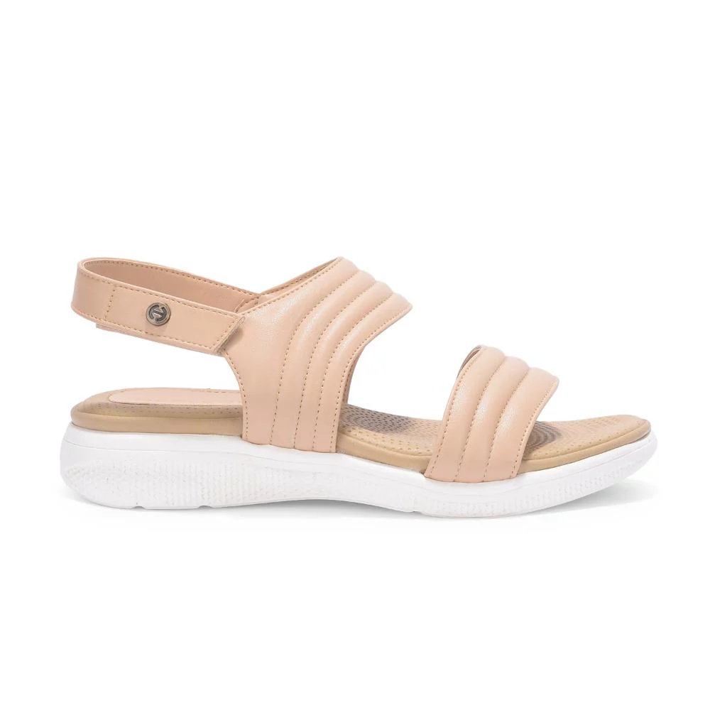 Healers By Liberty Women SFL-2 Beige Casual Sandal - Image 2