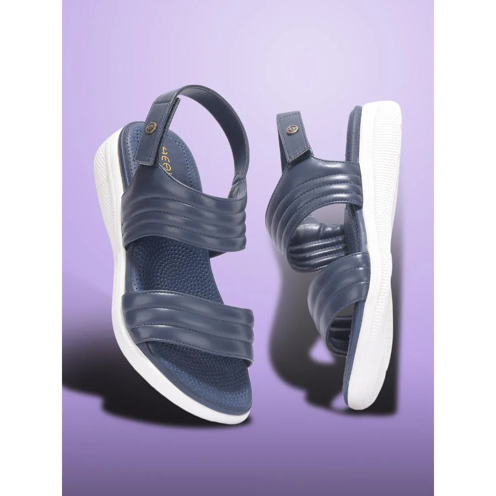 Healers By Liberty Women SFL-2 N.Blue Casual Sandal - Image 4