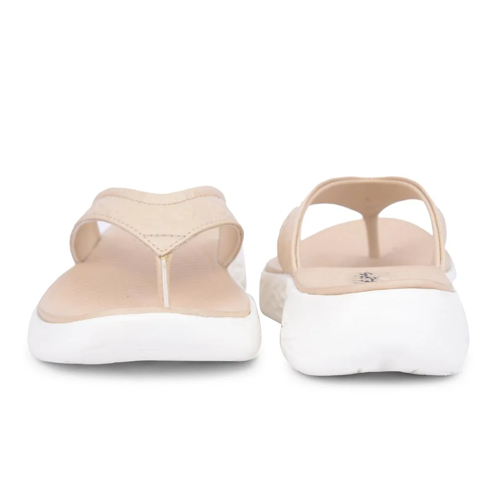 Healers Casual Beige Slipper For Women SOFIA-1E By Liberty - Image 3