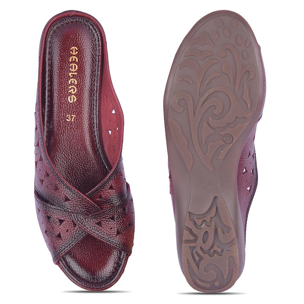 Healers Casual Cherry Slippers For Women TLO-62 By Liberty - Image 6