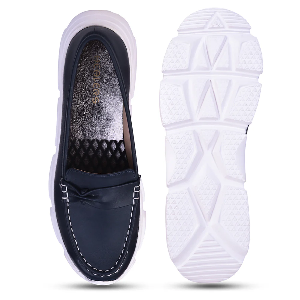 Healers Casual Blue Loafers For Women C275-01 By Liberty - Image 6