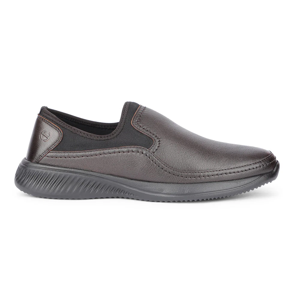 Healers Casual Brown Non Lacing For Men A576-11 By Liberty - Image 2