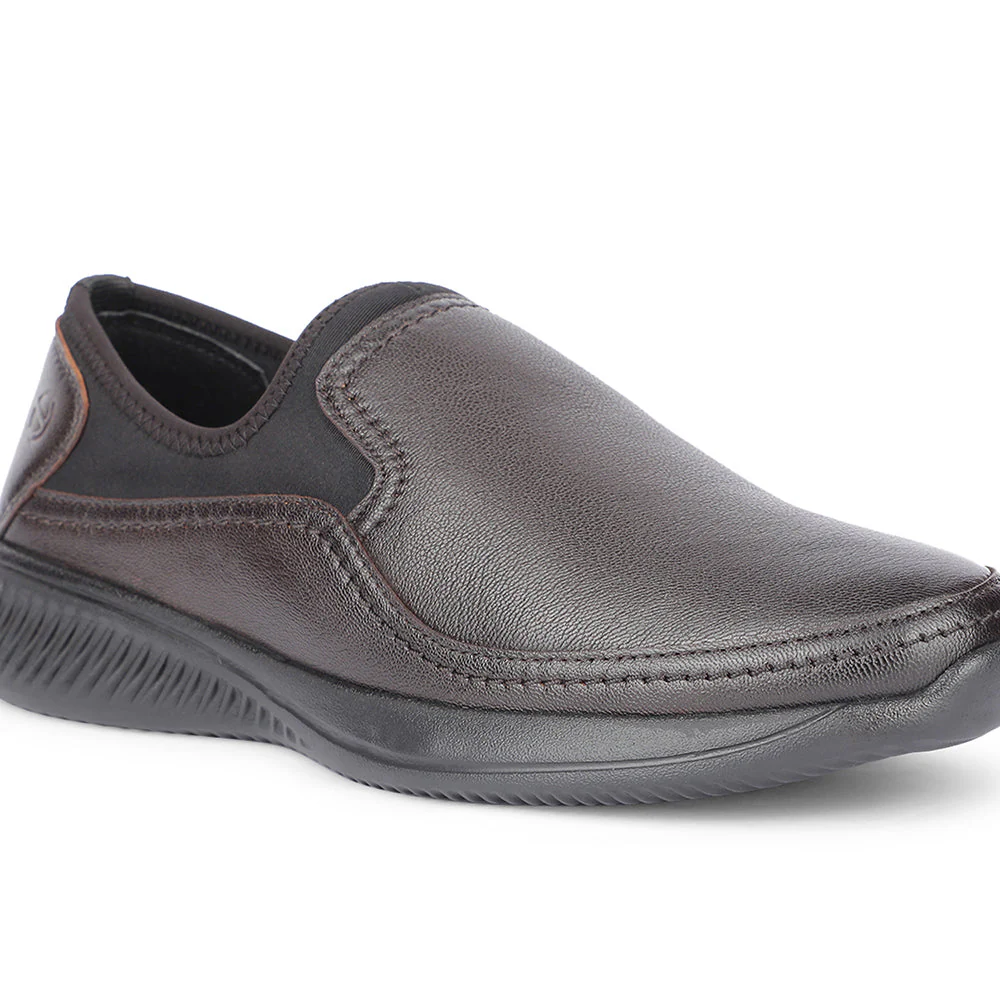 Healers Casual Brown Non Lacing For Men A576-11 By Liberty - Image 4