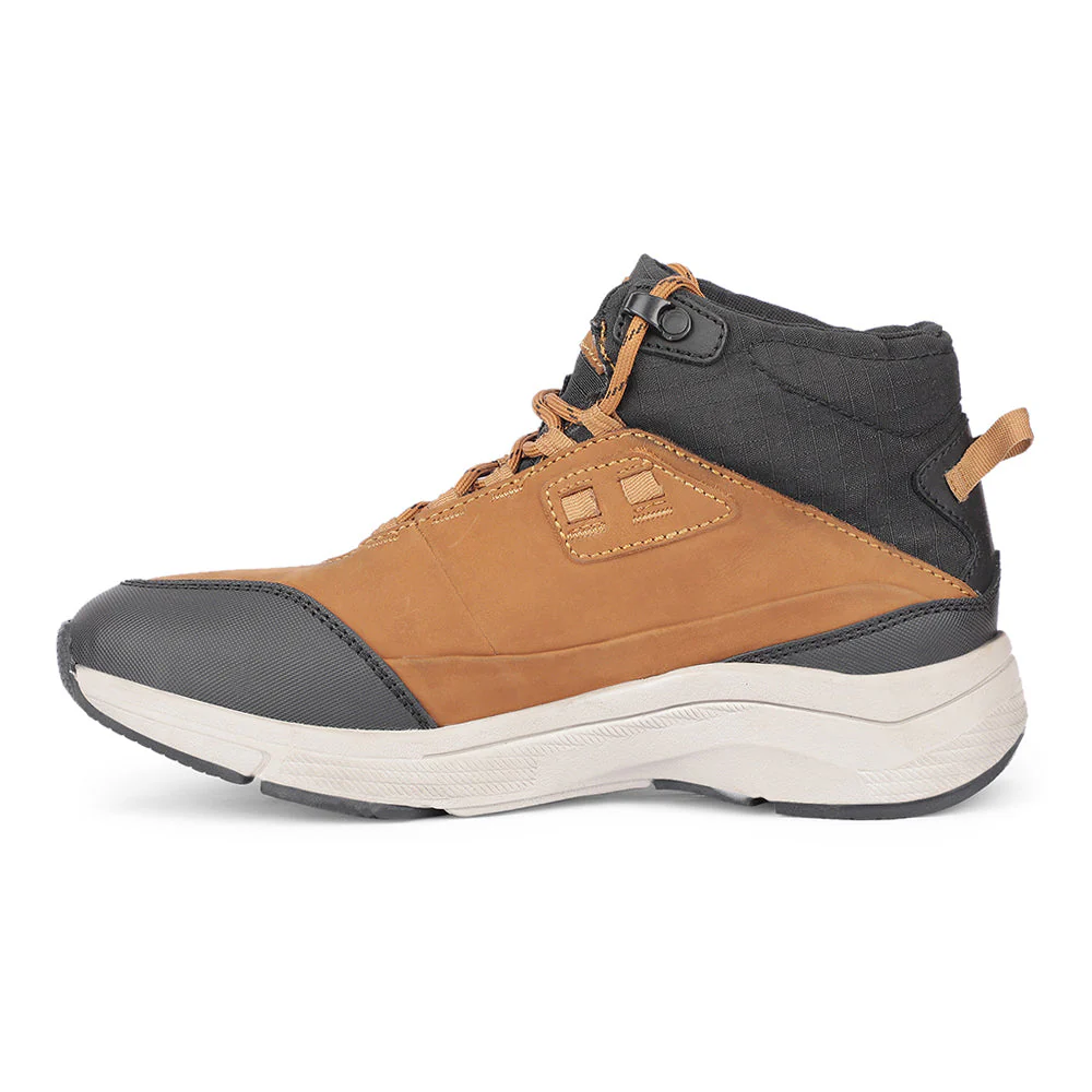 Healers Casual Camel Lacing Shoes For Men A576-01 By Liberty - Image 3