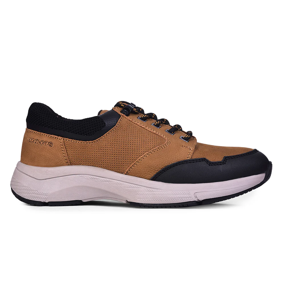 Healers Casual Camel Lacing Shoes For Men A576-05 By Liberty - Image 2