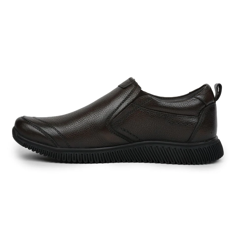 Healers Casual (D.Brown) Slip-On Shoes For Men DTL-81 By Liberty - Image 3
