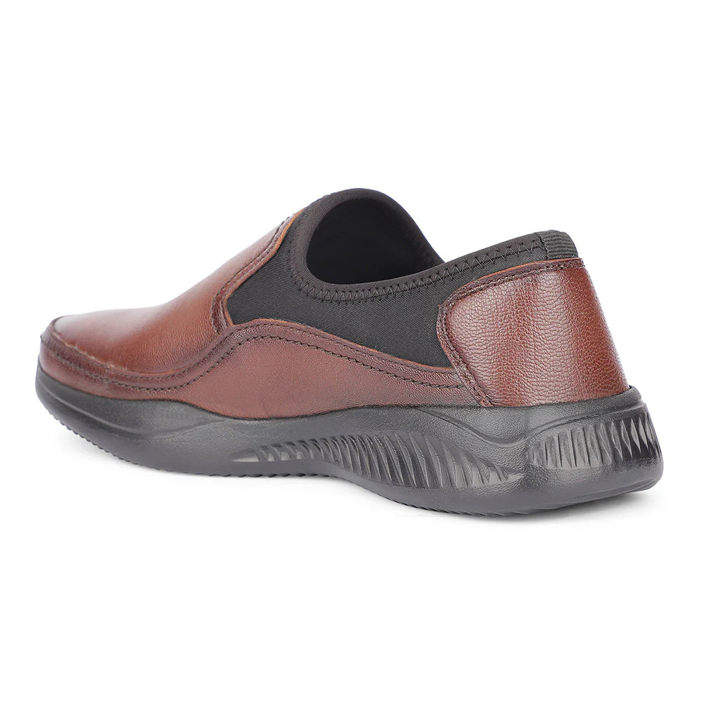 Healers Casual Tan Non Lacing For Men A576-11 By Liberty - Image 5