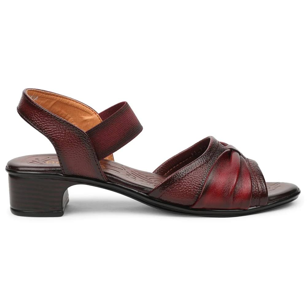 Healers Cherry Casual Block Heel Sandal For Women TLO-104 By Liberty - Image 2