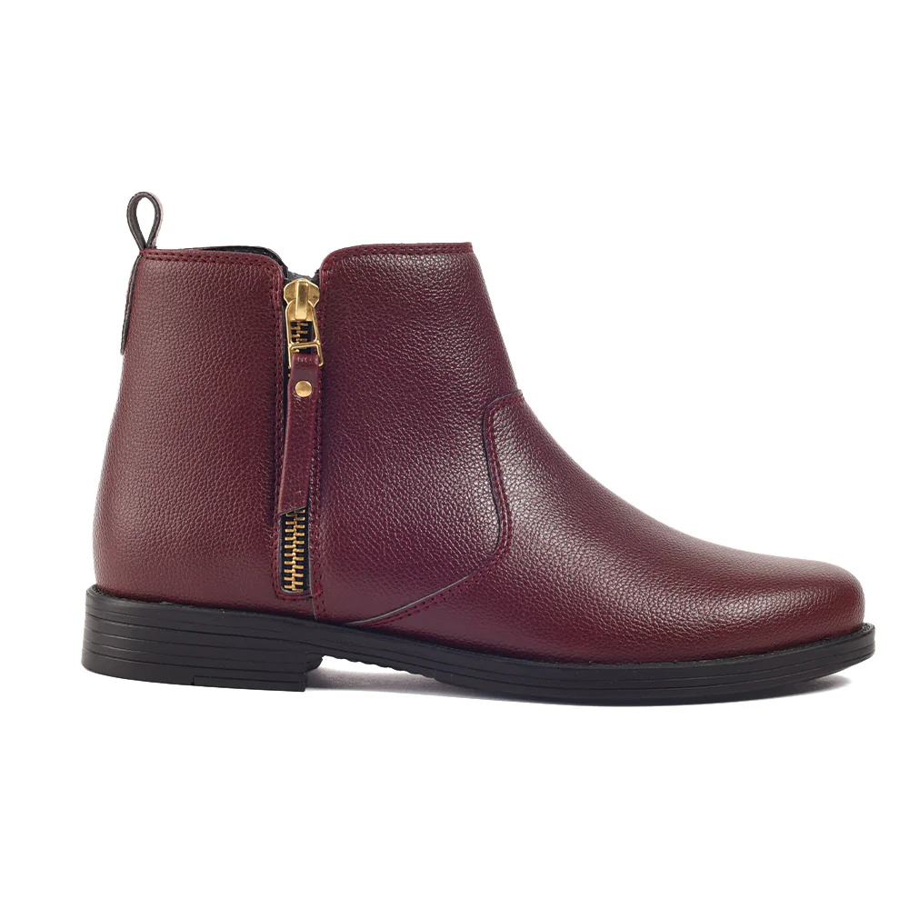 Healers Cherry Casual Non Lacing Chelsea Boots For Women SOL-11 By Liberty - Image 2