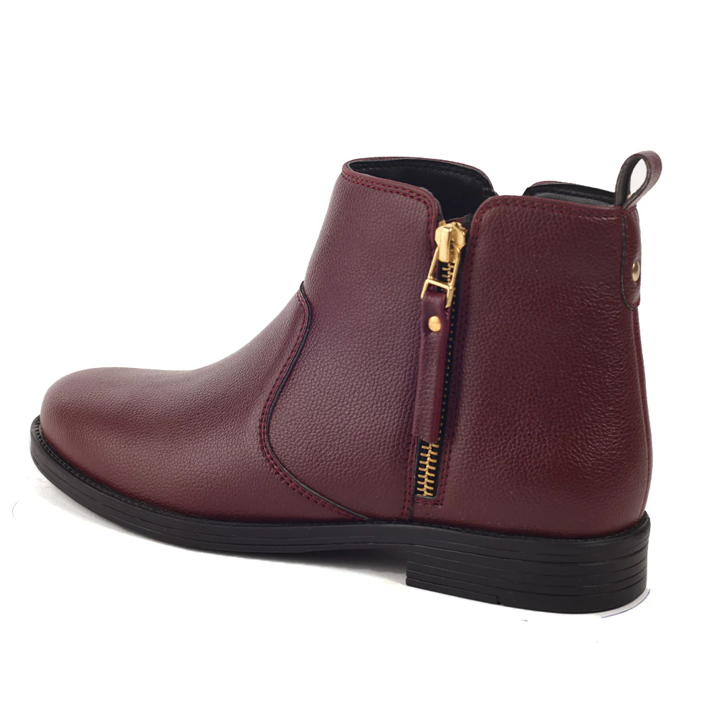 Healers Cherry Casual Non Lacing Chelsea Boots For Women SOL-11 By Liberty - Image 3