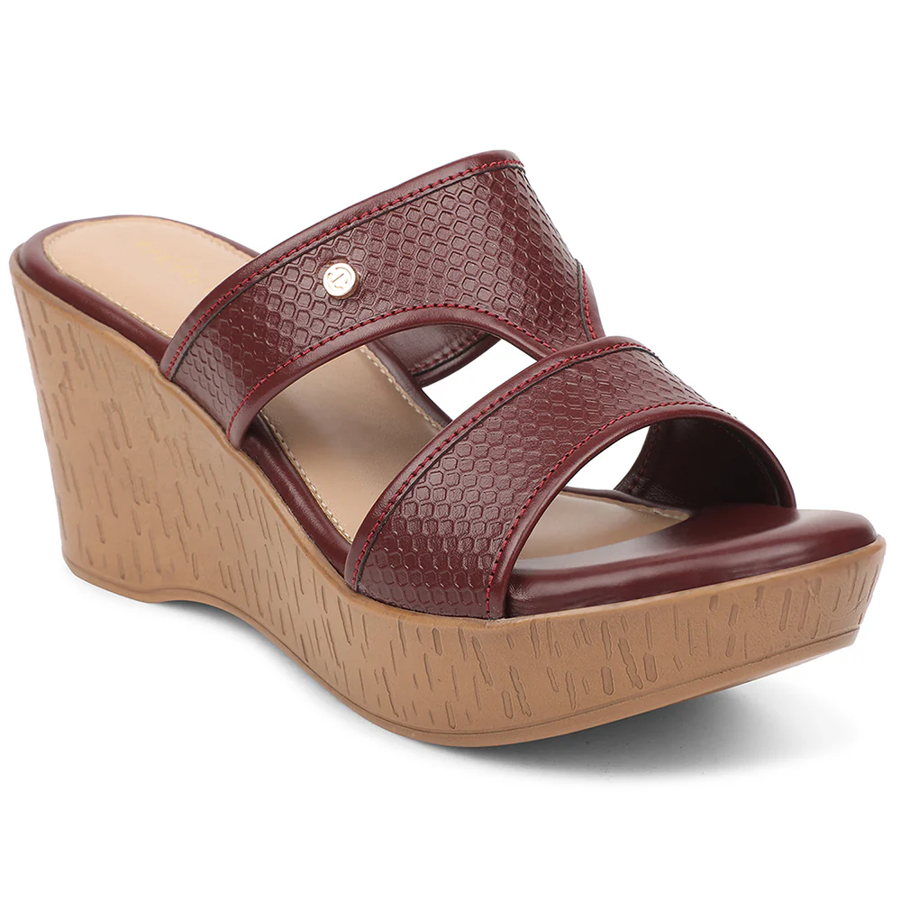 Healers Cherry Casual Wedge Heel Sandal For Women JFL-21 By Liberty