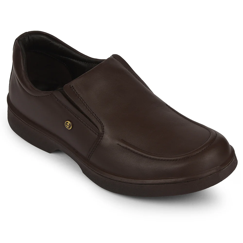 Healers Dark Brown Formal Non Lacing Moccasins For Men 204608AN By Liberty