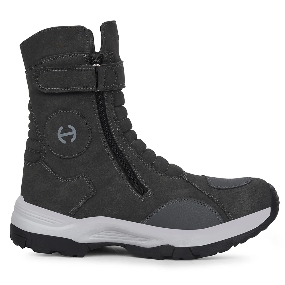 Healers Dark Grey Sports Trekking & Hiking Boot For Men PENGONGG-E By Liberty - Image 2