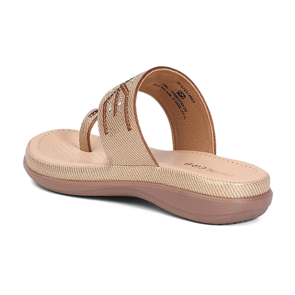 Healers ESL-2 Women's Copper Casual Slip-On Slippers - PARTY EDIT Special - Image 3