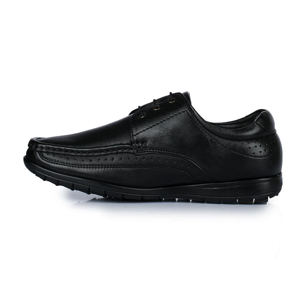 Healers Formal (Black) Lace-Up Shoes For Men FL-1414 By Liberty - Image 3