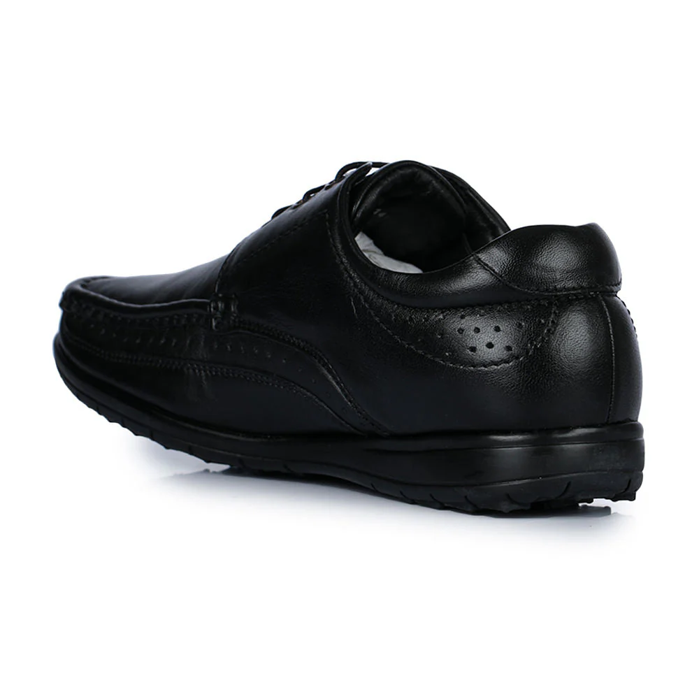 Healers Formal (Black) Lace-Up Shoes For Men FL-1414 By Liberty - Image 5