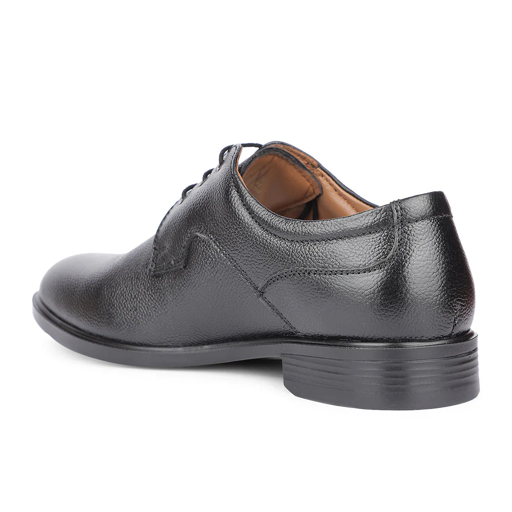 Healers Formal Black Lacing Derby Shoes For Men S201-05 By Liberty - Image 5