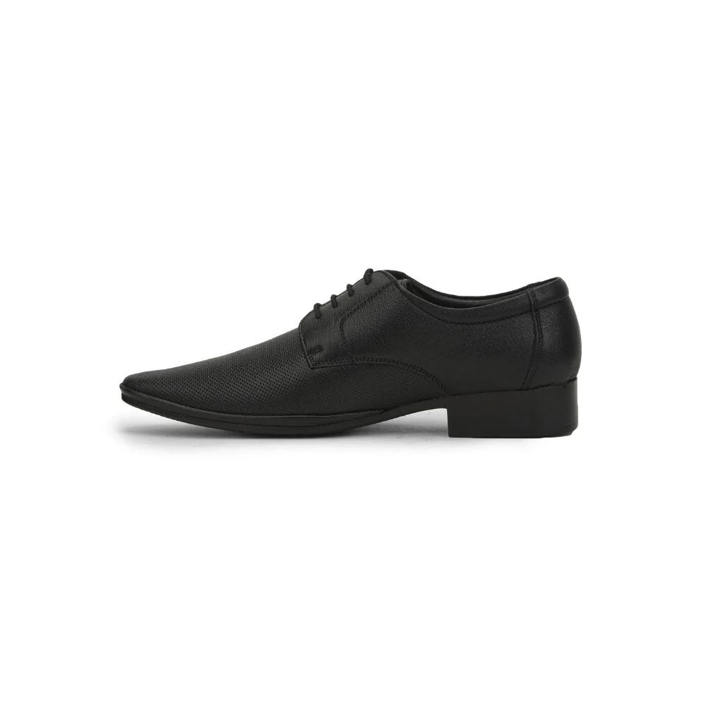 Healers Formal (Black) Lacing Shoes For Men JPL-233 By Liberty - Image 3