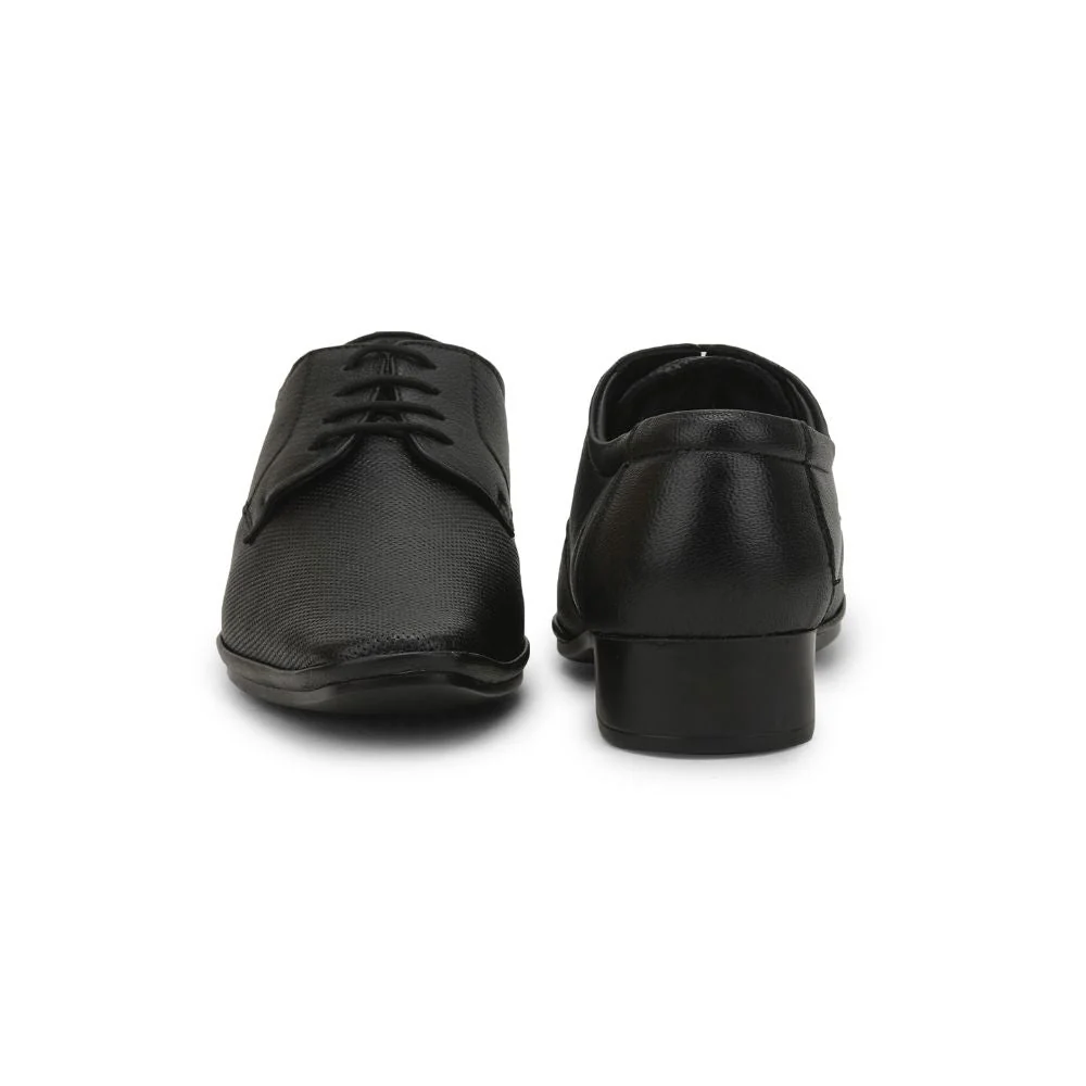 Healers Formal (Black) Lacing Shoes For Men JPL-233 By Liberty - Image 4
