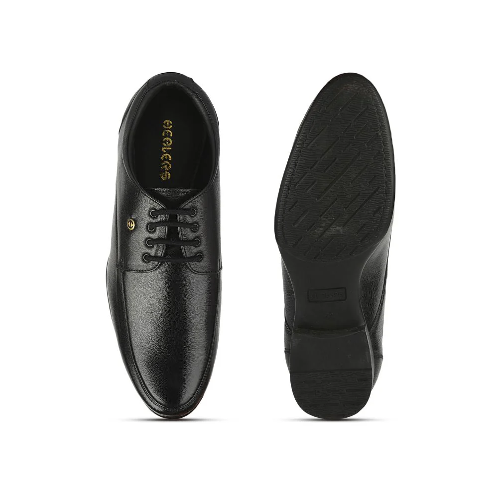 Healers Formal (Black) Lacing Shoes For Men UVL-100 By Liberty - Image 3