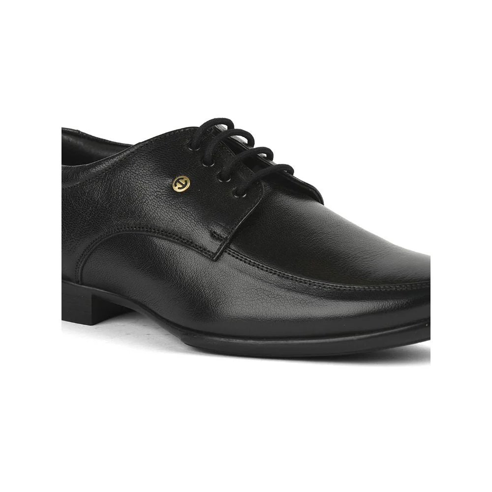 Healers Formal (Black) Lacing Shoes For Men UVL-100 By Liberty - Image 4