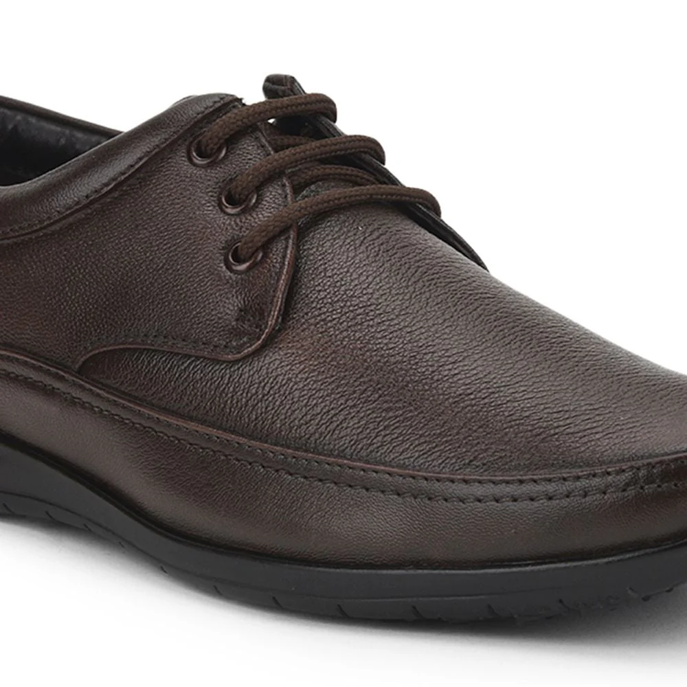 Healers Formal (D.Brown) Shoes For Men Jpl-41 By Liberty - Image 4