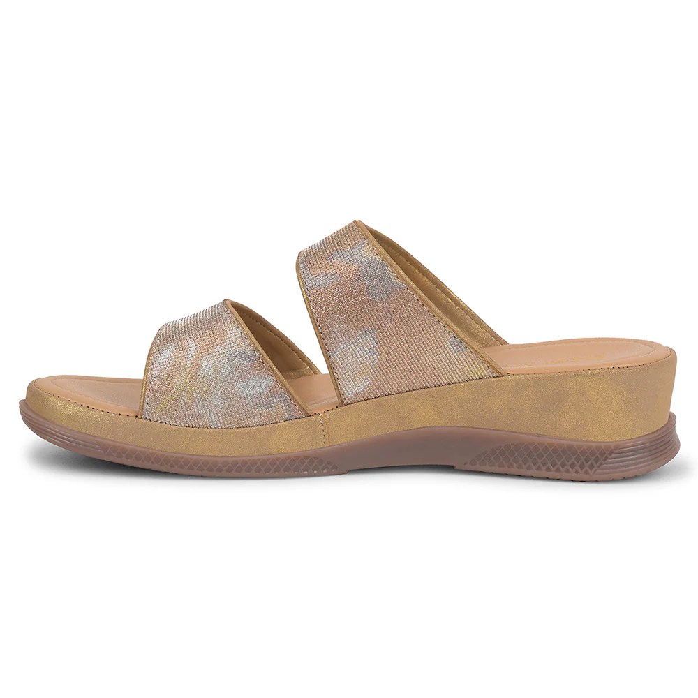 Healers Golden Casual Slipper For Women S424-03 By Liberty - Image 3