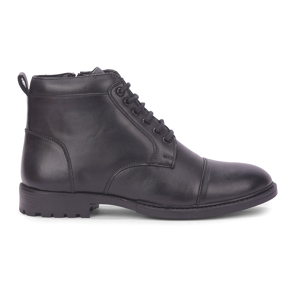 Healers HML-81E Black Casual Lacing Boot for Men by Liberty - Image 3