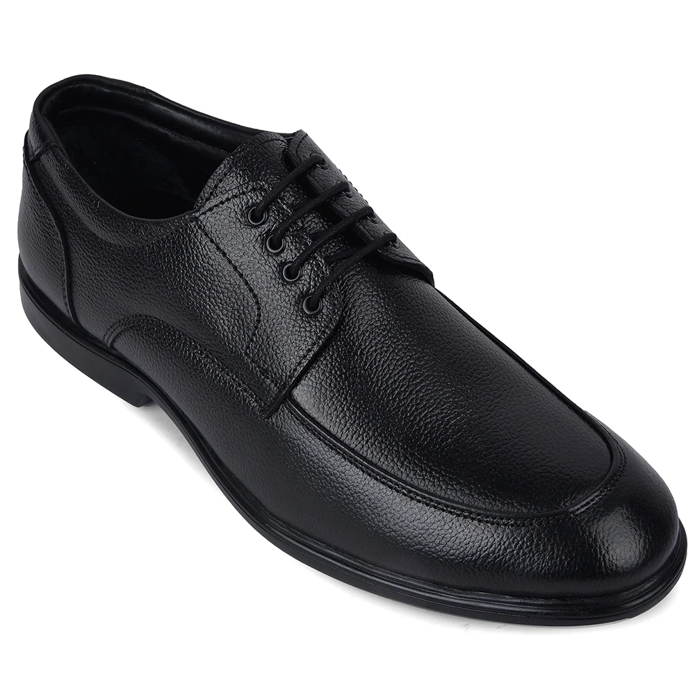 Healers HML-92E Black Formal Lacing Derby Shoes for Men