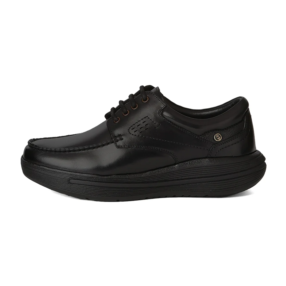 Healers LER-1 Men's Black Formal Derby Shoes with Advanced GEL INSOLE Technology - Image 5