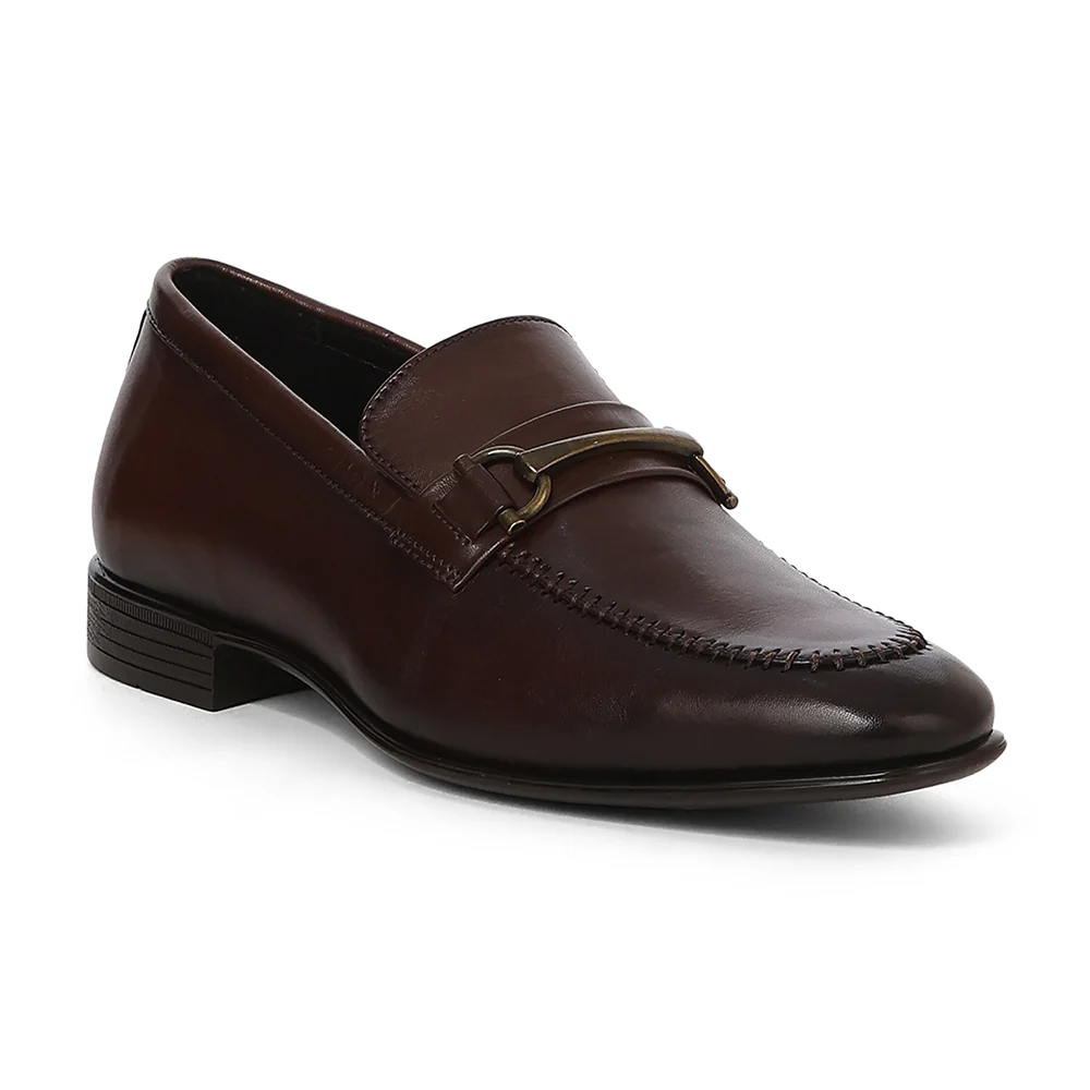 Healers LRF-7 Brown Formal Non Lacing Mocassin for Men by Liberty