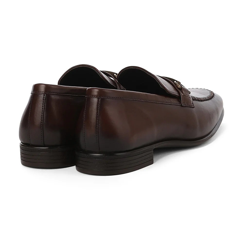 Healers LRF-7 Brown Formal Non Lacing Mocassin for Men by Liberty - Image 6