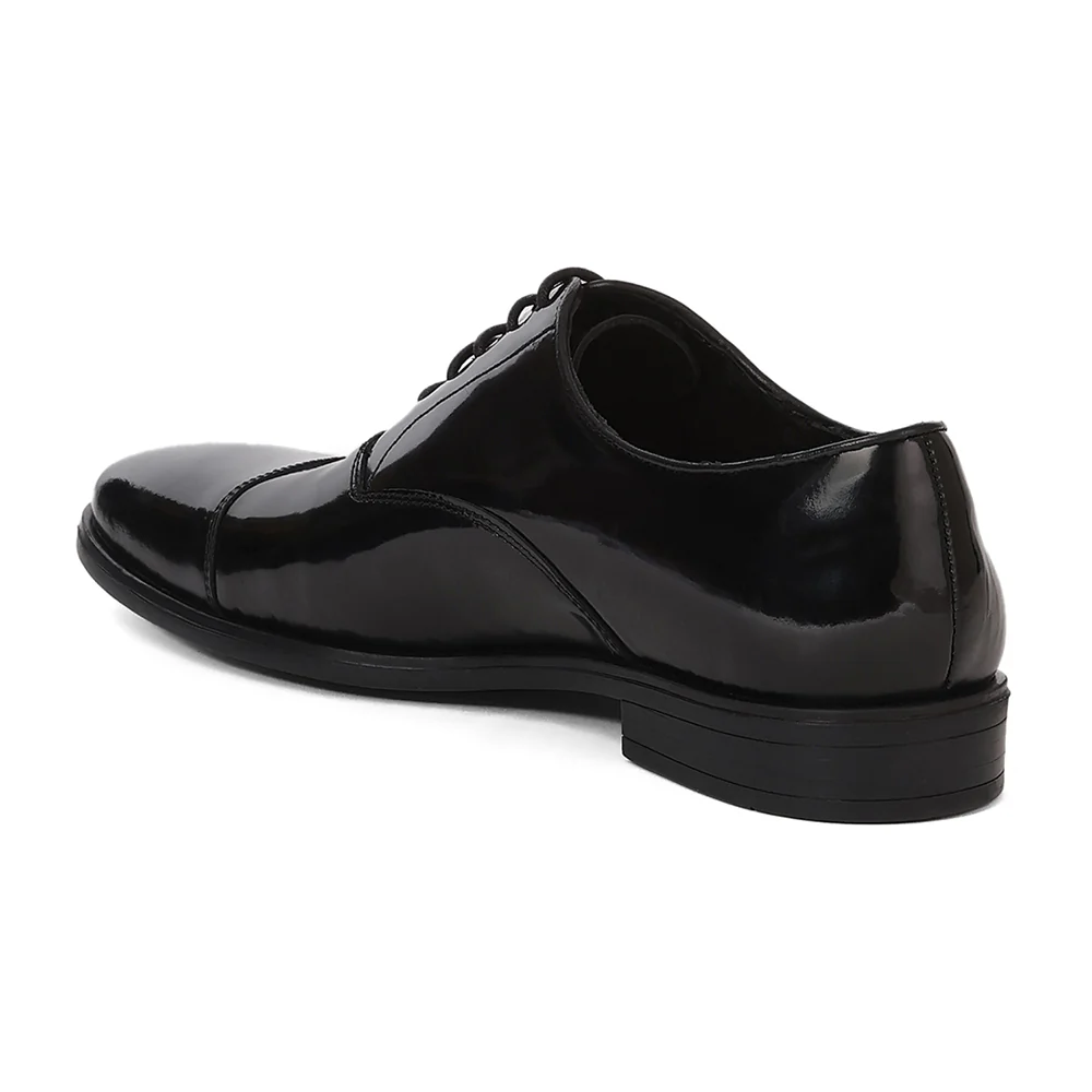 Healers LRF-8 Black Formal Lacing Oxford Shoes for Men by Liberty - Image 3