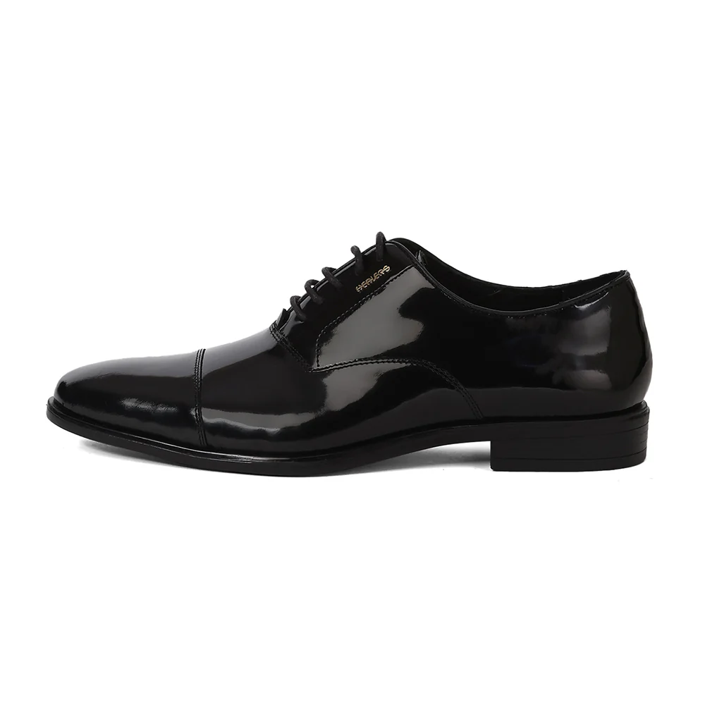 Healers LRF-8 Black Formal Lacing Oxford Shoes for Men by Liberty - Image 5