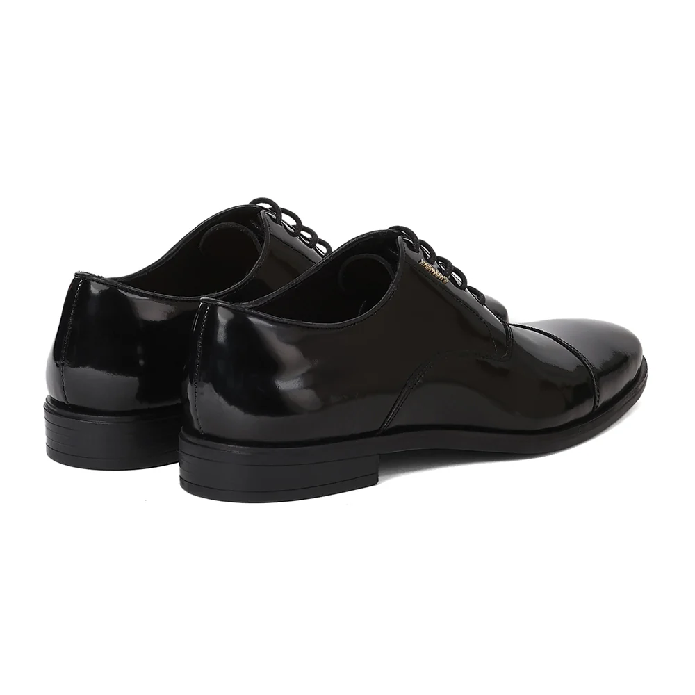 Healers LRF-8 Black Formal Lacing Oxford Shoes for Men by Liberty - Image 6