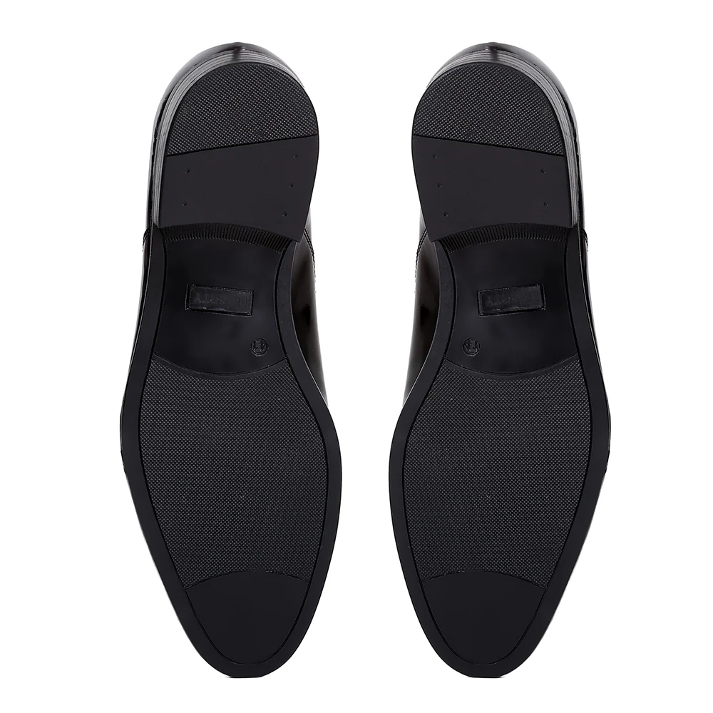 Healers LRF-8 Black Formal Lacing Oxford Shoes for Men by Liberty - Image 7