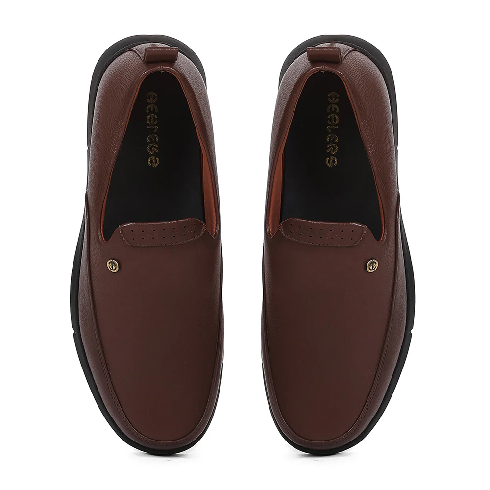 Healers S201-03 Tan Casual Non Lacing Slip-on Shoes for Men by Liberty - Image 6