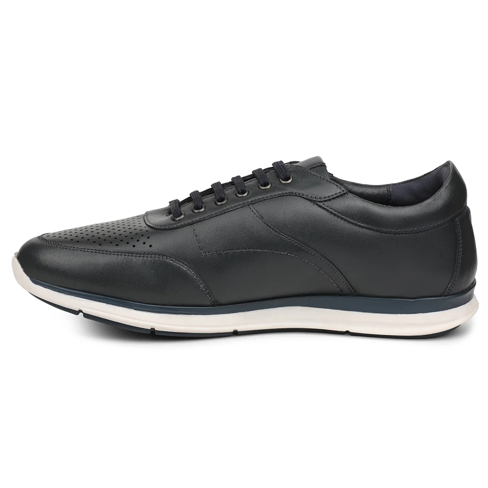 Healers S984-02 Navy Blue Casual Lacing Sneakers for Men by Liberty - Image 6
