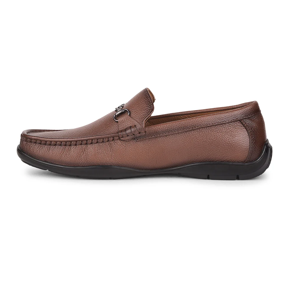 Healers Tan Loafers For Men UVI-19 By Liberty - Image 3