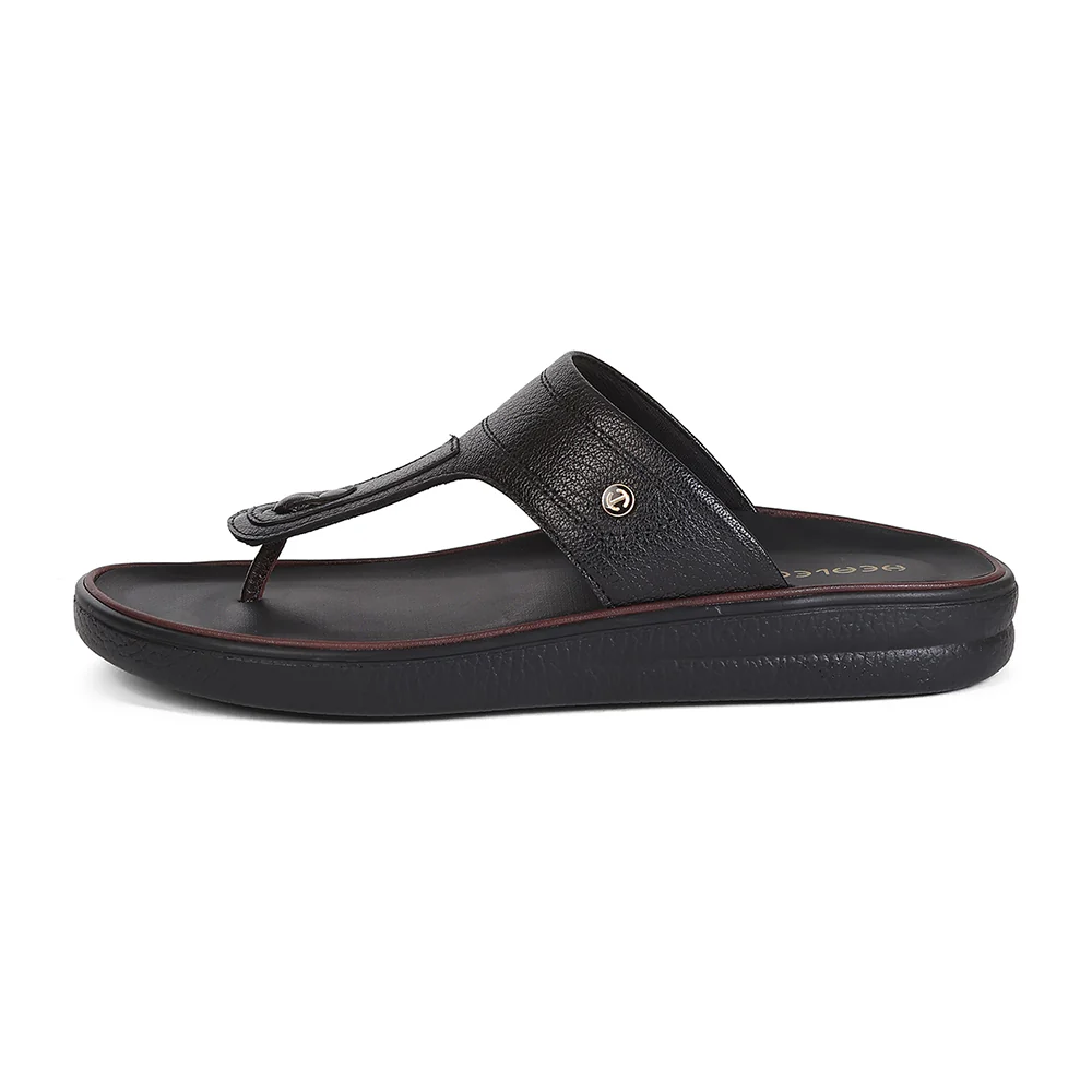 Healers VAL-15 Men's Black Casual Slip-On Slippers - CELEBRATION EDIT Special - Image 5