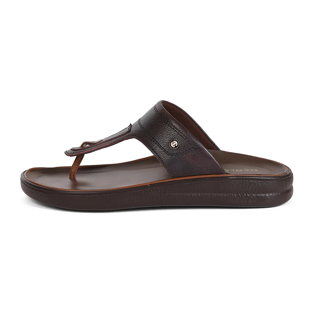 Healers VAL-15 Men's Brown Casual Slip-On Slippers - CELEBRATION EDIT Special - Image 5