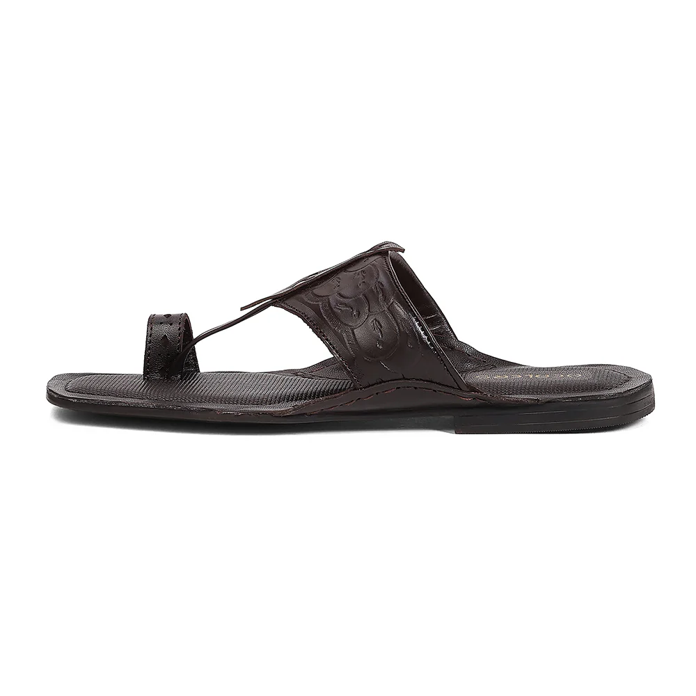 Healers VAL-7 Men's Brown Casual Slip-On Slippers - CELEBRATION EDIT Special - Image 5
