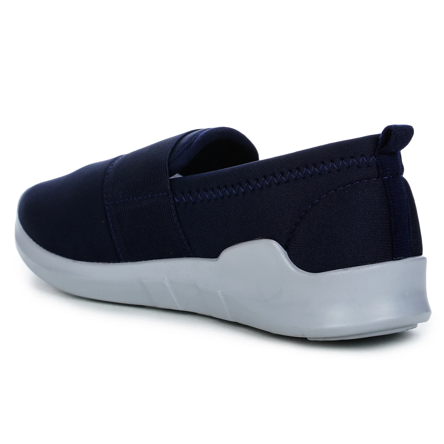 Leap7X AVILA-10 Navy Blue Sports Non Lacing Walking Shoes for Women by Liberty - Image 3