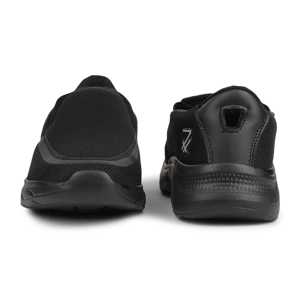 Leap7x Black Casual Non Lacing Shoes For Men DENIS-1 By Liberty - Image 6