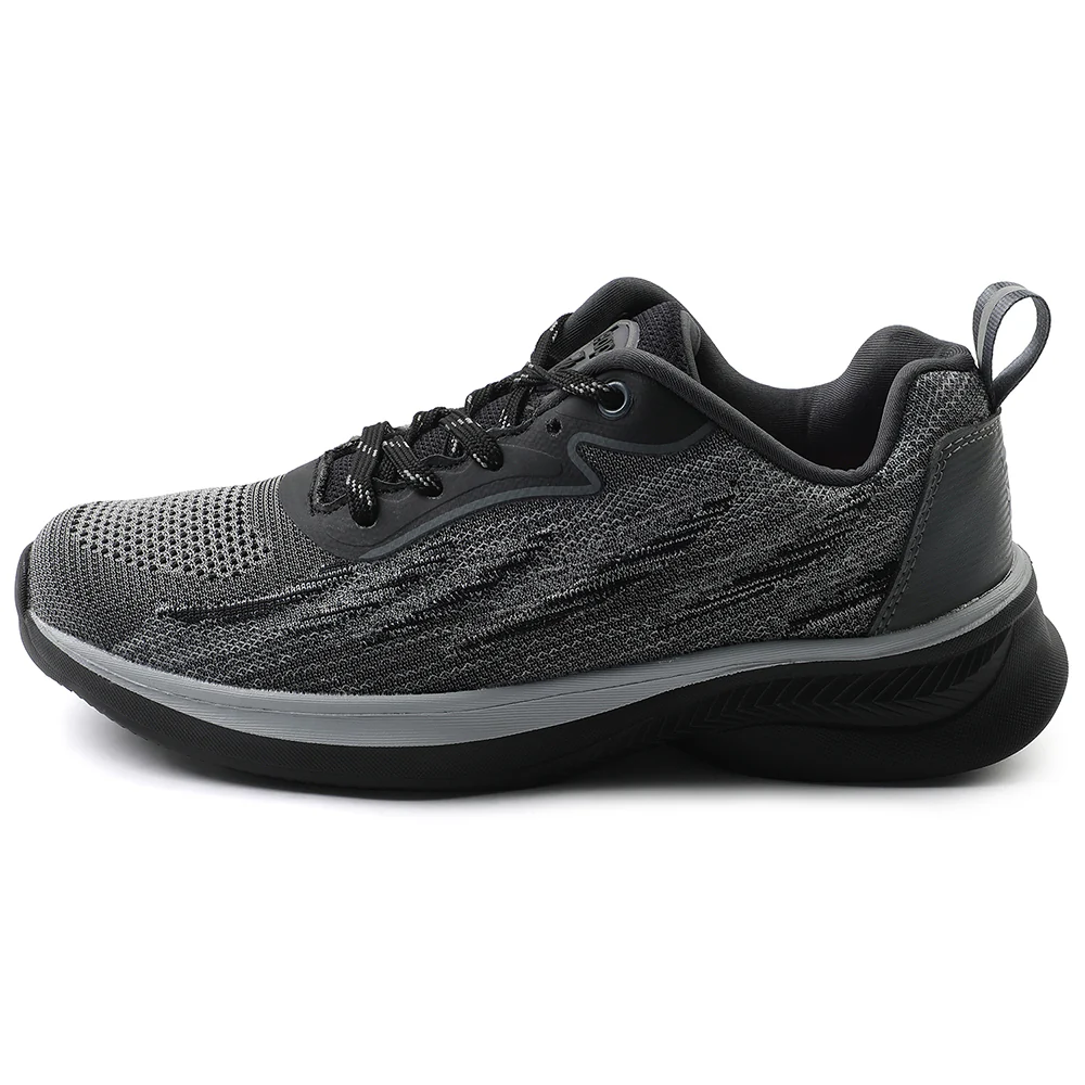 Leap7x Black Sports Lacing Running Shoes For Women MANTIS By Liberty - Image 3